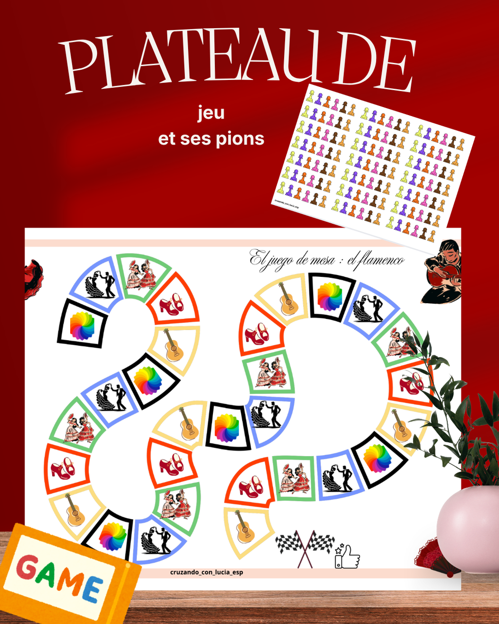 Activité jeu flamenco