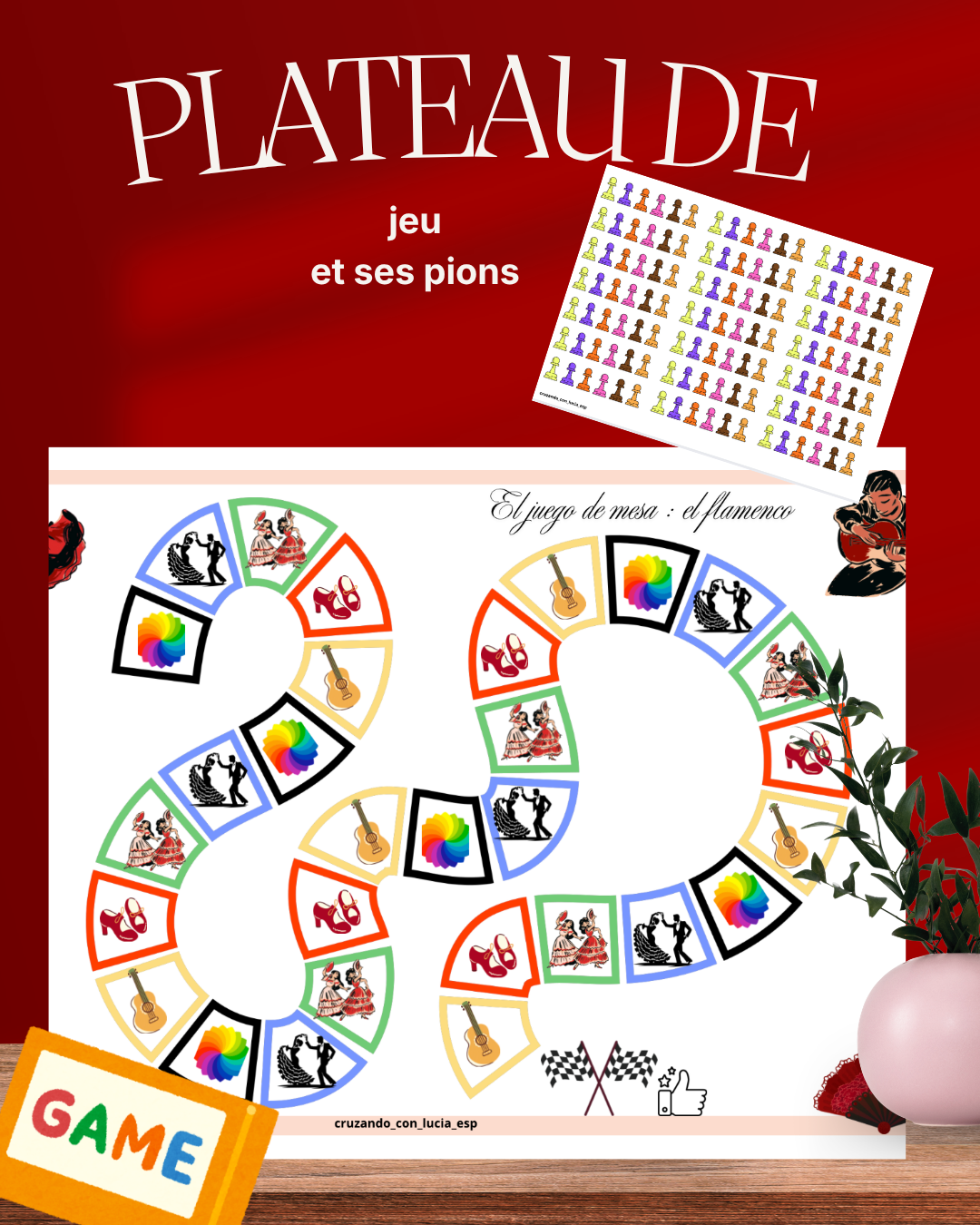 Activité jeu flamenco